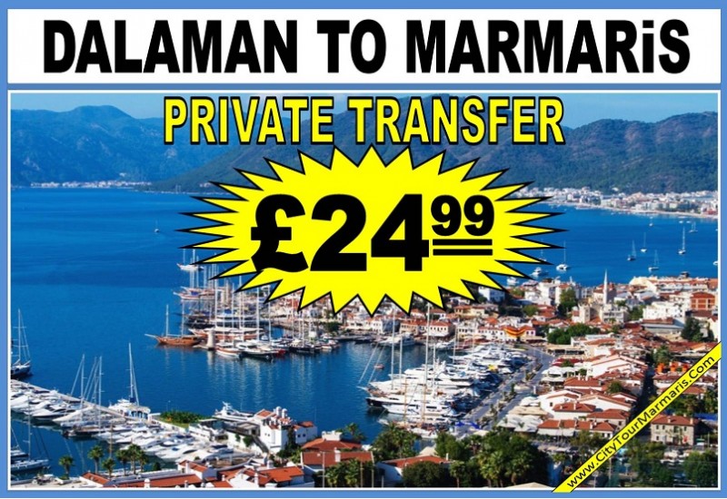 What is best price taxi from Dalaman Airport to Marmaris